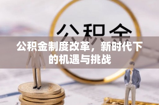 天山公积金制度改革，新时代下的机遇与挑战
