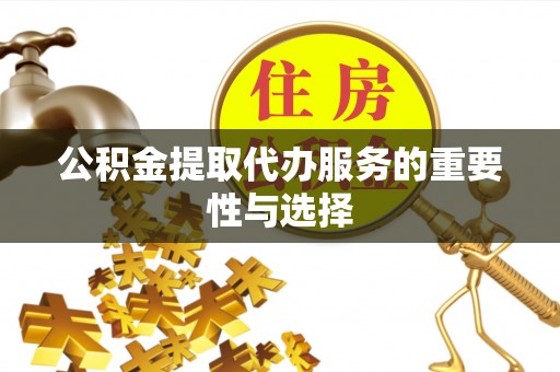 天山公积金提取代办服务的重要性与选择